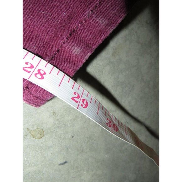 ZOO Fuchsia Denim Jeans High Waist size 16 inseam 28.5 - Picture 6 of 6